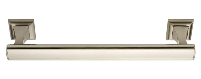 Manhattan 1 Wall Mounted Towel Bar, Satin Nickel