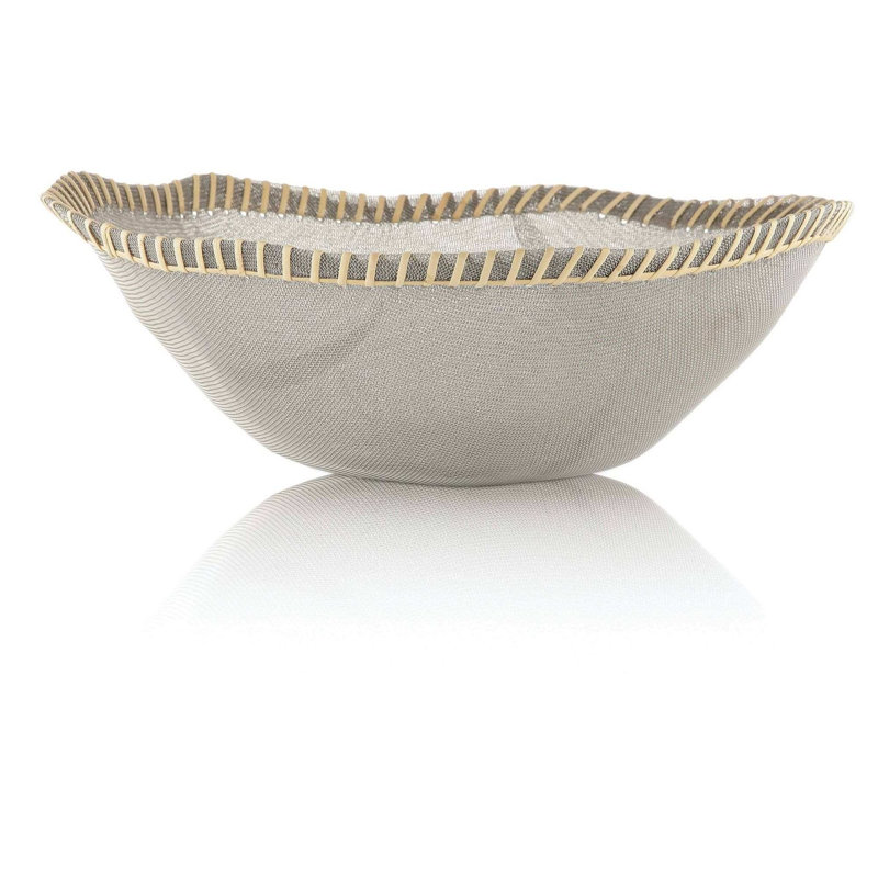 Alessi Peneira Stainless Steel Fruit Bowl