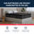 Alpine Breeze Graphite Infused Memory Foam, Medium Feel, 14.5" Mattress-53134496