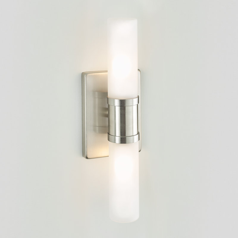 Keaton 2 - Light Vanity Light, Brushed Nickel, 40 W, 16" H x 5" W x 3.63" D