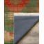 Tapis en coton et polyester vert à imprimé numérique Greysi Collection-1103426905