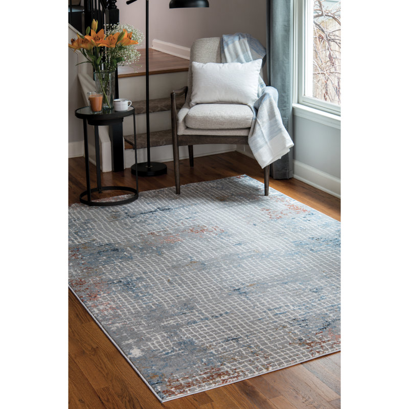 Tapis d'apparence rouille 1 pi 11 po x 3 pi United Weavers Eugeny Devine, Rectangle 1 pi 1 po x 3 pi
