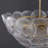 Alberta Glass And Metal Chandelier