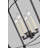 Olive 4-Light Dimmable Geometric Lantern Chandelier -33484716