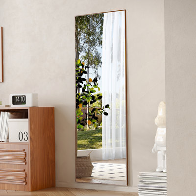 Miroir pleine grandeur propre et magnifique