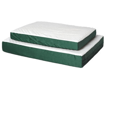 Quiet Time e’Sensuals Orthopedic Memory Foam Faux Leather Pet Bed