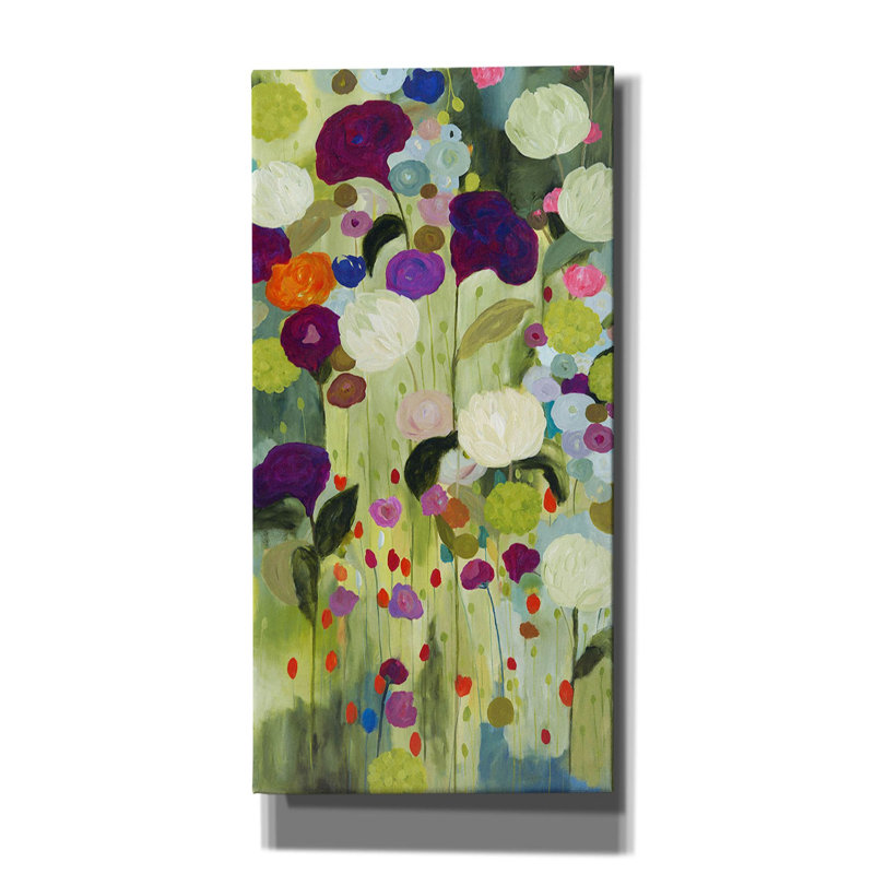 «How Peace Feels On Canvas» par Carrie Schmitt, H 40 po x l 20 po x P 1,5 po