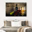 Raisins et vin sur toile-1968365706