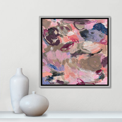 Vineyard Evening Square Version Print by Marisol Evora