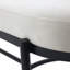 Sagebrook Home 48" Kinross Cream Velvet Bench