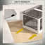 Bacs de rangement: empilables, pliables avec couvercles, roulettes | Plastique blanc-594211409