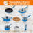 17 - Piece Non-Stick Aluminum Cookware Set-67987122