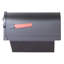 Savannah Aluminum Post Mounted Mailbox with Magnetic Closure