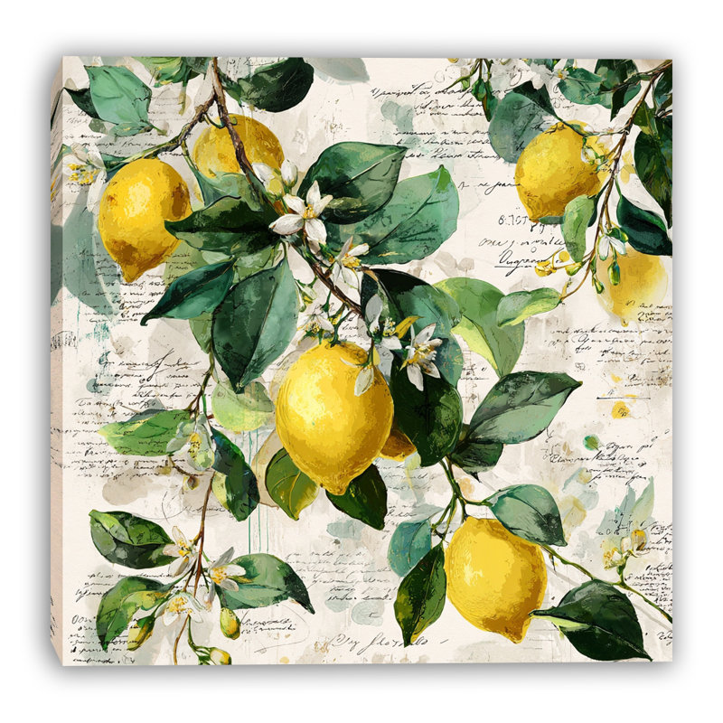 Art mural sur toile Calm Woodland Path, 12"W x 12"H x 1"D