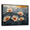 Danse des coquelicots sur pierre I - coquelicots, art mural