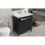 Meuble-lavabo noir 30 po avec lavabo-517484793-517484794