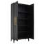 Mallen 2 Door Solid Wood Wardrobe