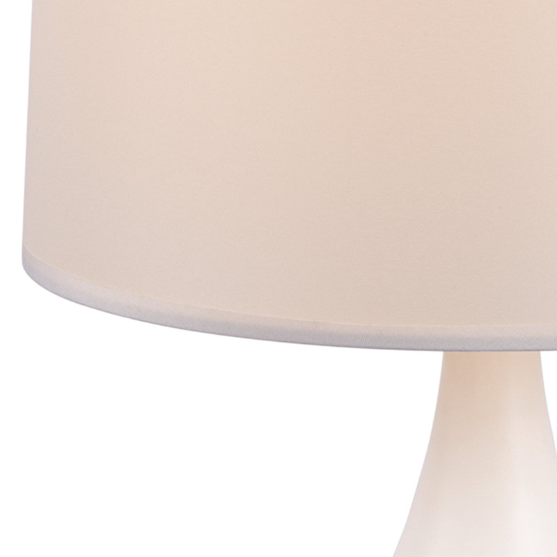 Lampe de table blanche 17,83 po dealta