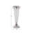 Aluminum Metal Fluted Decorative Silver Vase-1987890603