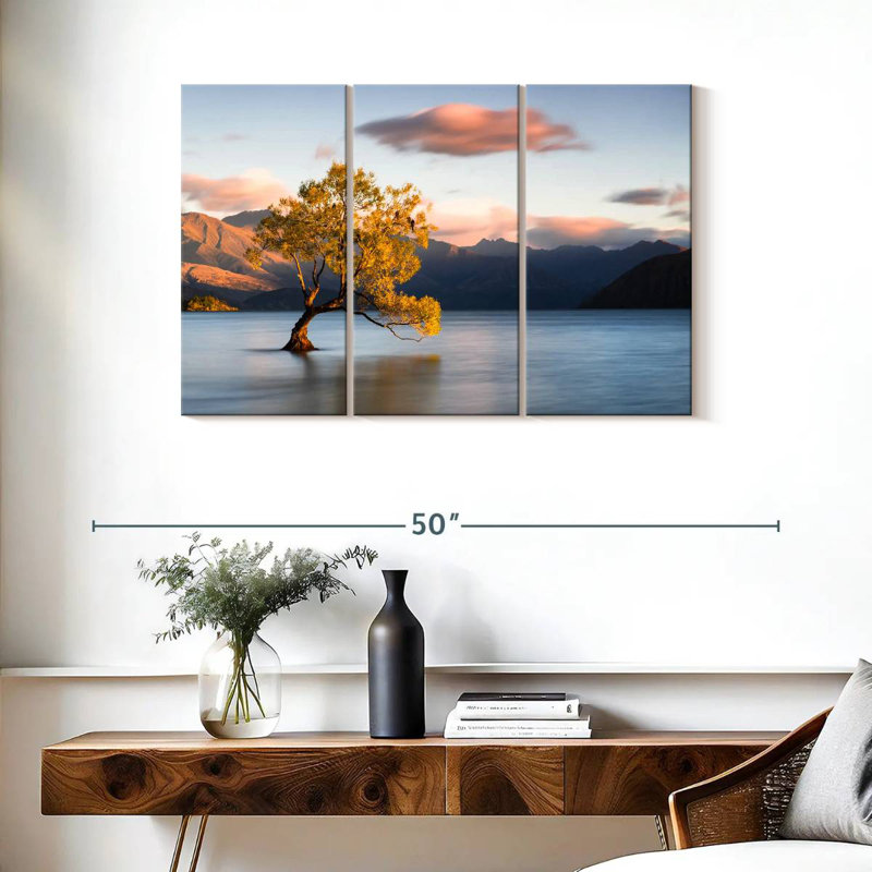 Alvord Lake Wanaka, Nouvelle-Zélande, H 24 po x l 38 po