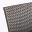 Chaise empilable en osier PE