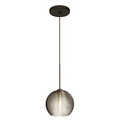 Luminaire sphère suspendu 1 lumières simple Kristall