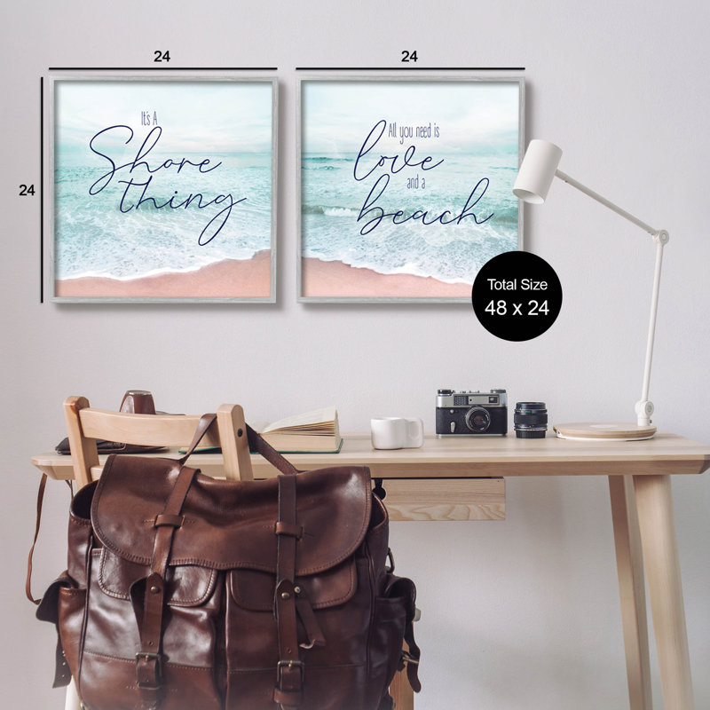 Ensemble d'illustrations giclées encadrées par Natalie Carpentieri, H 24 po x l 24 po x P 1,5 po, Estampe numérique Farmhouse