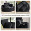 Fauteuil demi-tonneau rembourré Addisin-594029193