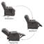 Fauteuil inclinable électrique à deux moteurs Bilney-1090003621
