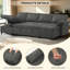 4 Seater Fabric Sofa Bed-94533295