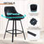 Tabouret de comptoir pivotant de 25,6 po Janayshia-67311208-106855697