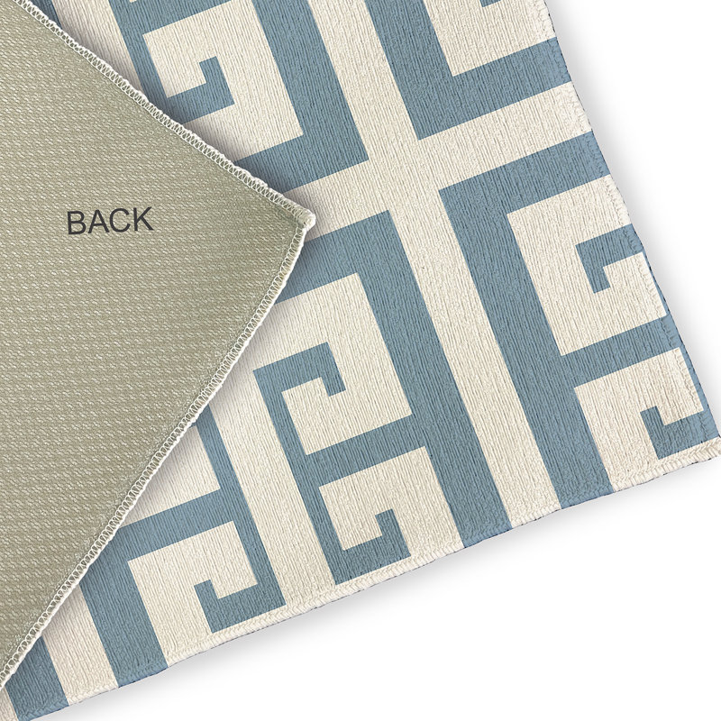 Chenille Geometric Indoor Rug, Rectangle 8' x 10'