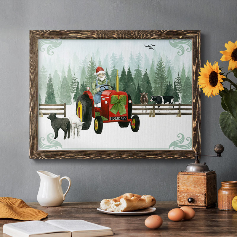 Country Country Collection A, reproduction d'art sur toile, Noyer, H 22 po x l 32 po