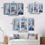 «Winter Snowy Serenity», 3 pièces sur toile-98523454-98523455