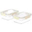 Ensemble de 3 contenants alimentaires Martha Stewart