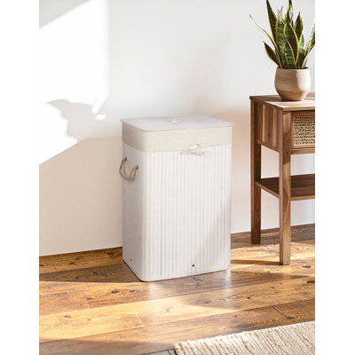 Audubon Bamboo Laundry Hamper