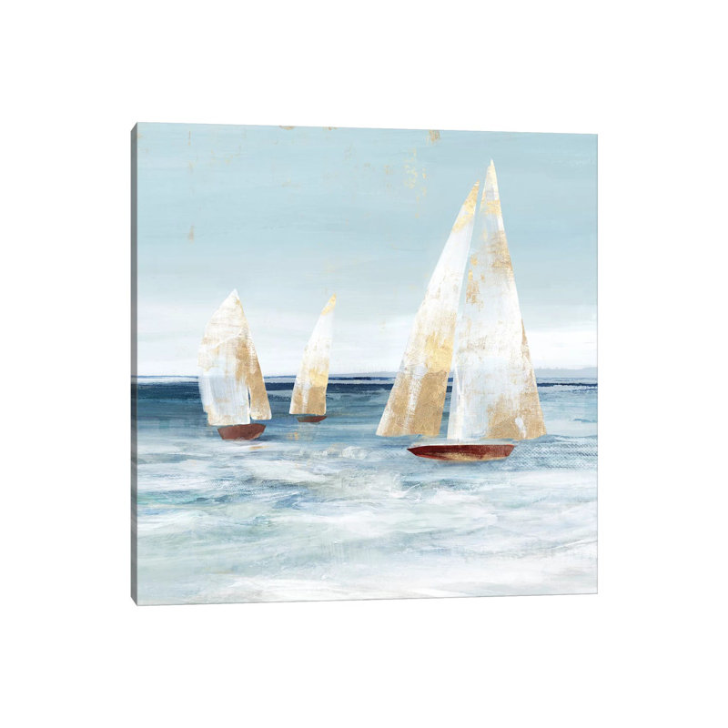 Mainsail by Isabelle Z - Painting on Canvas, Wrapped Canvas, 66.04 cm H x 66.04 cm W x 1.91 cm D