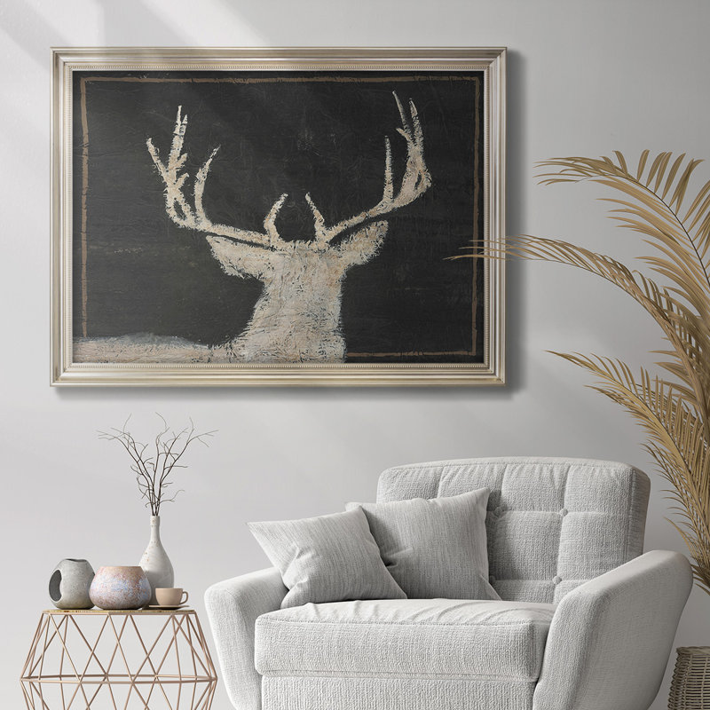 Brow Tine Deer II " Brow Tine Deer II ", 32" W x 23" H