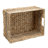 Handmade Wicker Storage Basket Set (Set of 4), Stylish and Space-Saving