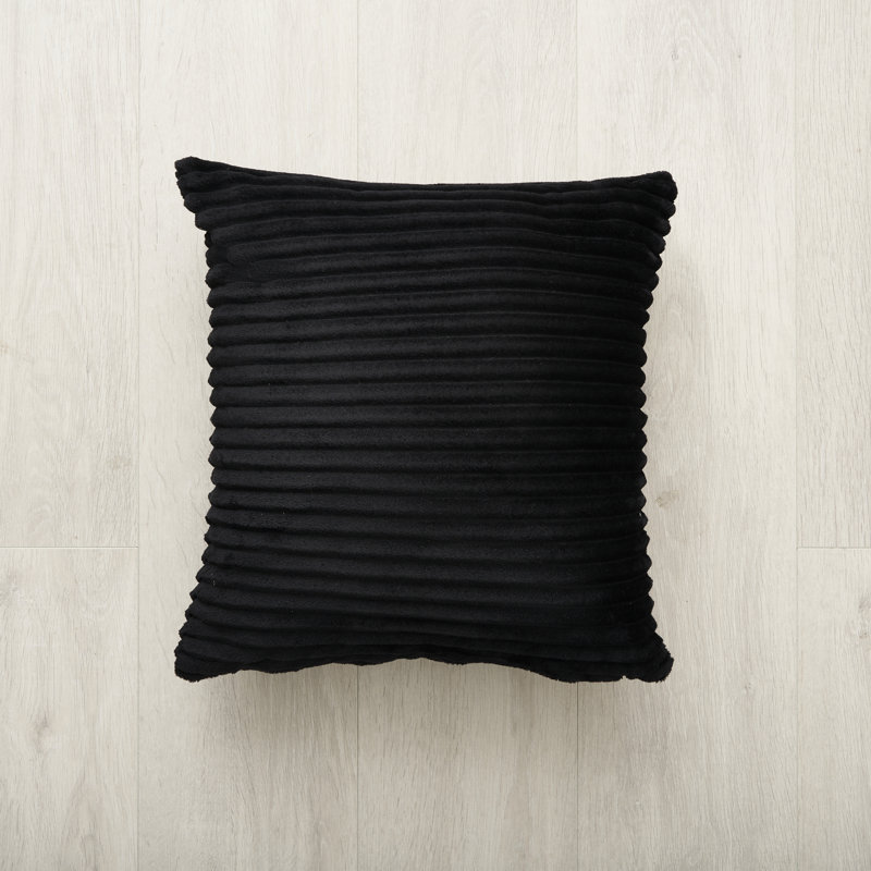 Liscomb Square Throw Cushion, Black