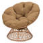 Chaise de patio avec coussins Mayen-1522131481