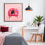 Chat sur cadre rétro de chaise florale, design par Angie Rozelaar-2130580501-2130580507