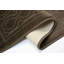 Tapis brun lavable et antidérapant à treillis-1259907907