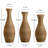 3-Piece Artificial Rattan Floor Vase