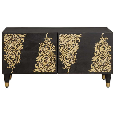 Solid Wood Coffee Table with Storage