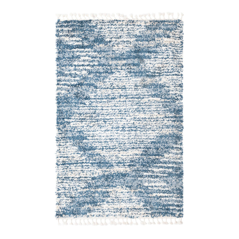 Knupp Abstract Indoor Rug, Rectangle 5'3" x 8'
