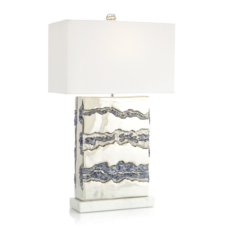 Lampe de table en verre