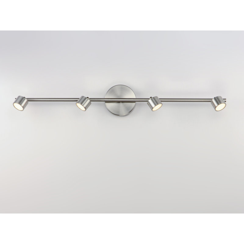 Flord 4 - Light LED Kitchen Island Pendant, Satin Nickel