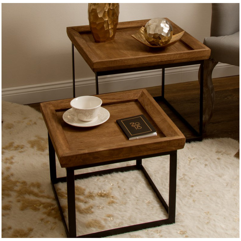 Tray Top Sled Nest Of Tables