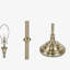 Lampe sur pied, 59 pouces de haut